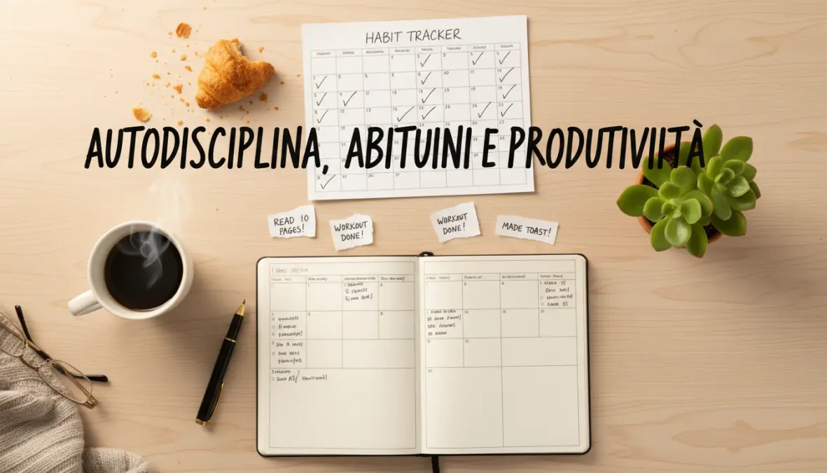 Sistema di tracciamento autodisciplina abitudini con piccoli successi quotidiani per raggiungere obiettivi