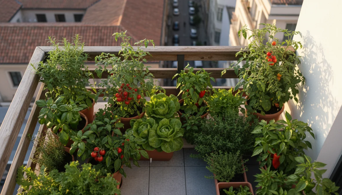Come Coltivare un Orto in Balcone: Guida Completa agli Ortaggi in Vaso ...