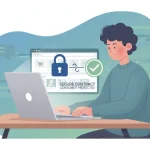 Rappresentazione visiva di protezione dei diritti nei contratti online con consumatore e simboli di sicurezza digitale