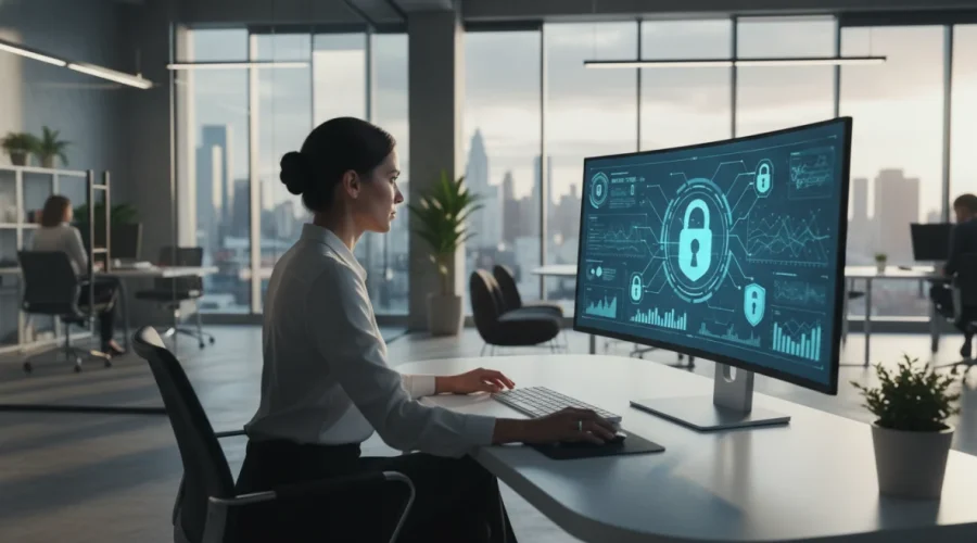 Cybersecurity per PMI: protezione dati aziendali con dashboard di sicurezza informatica