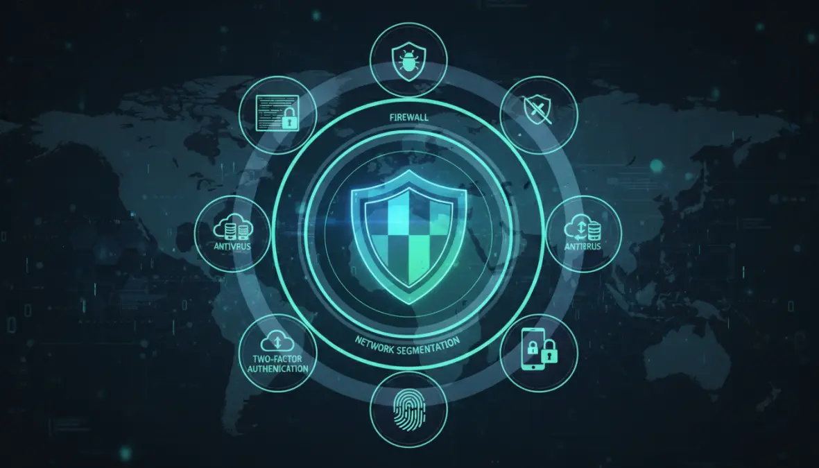 Strategie di protezione informatica per PMI: firewall, antivirus, backup e autenticazione a due fattori