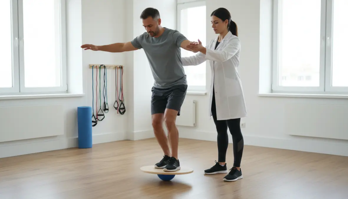 Esercizi di propriocezione e stabilità caviglia per prevenire distorsioni nel running